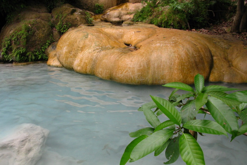 Thailand, Kanchanaburi, Erawan Waterfall